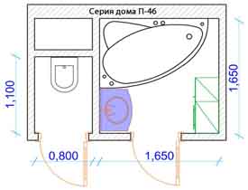 Фото. ремонт раздельного санузла 4-5 кв.м в Москве под ключ с материалами